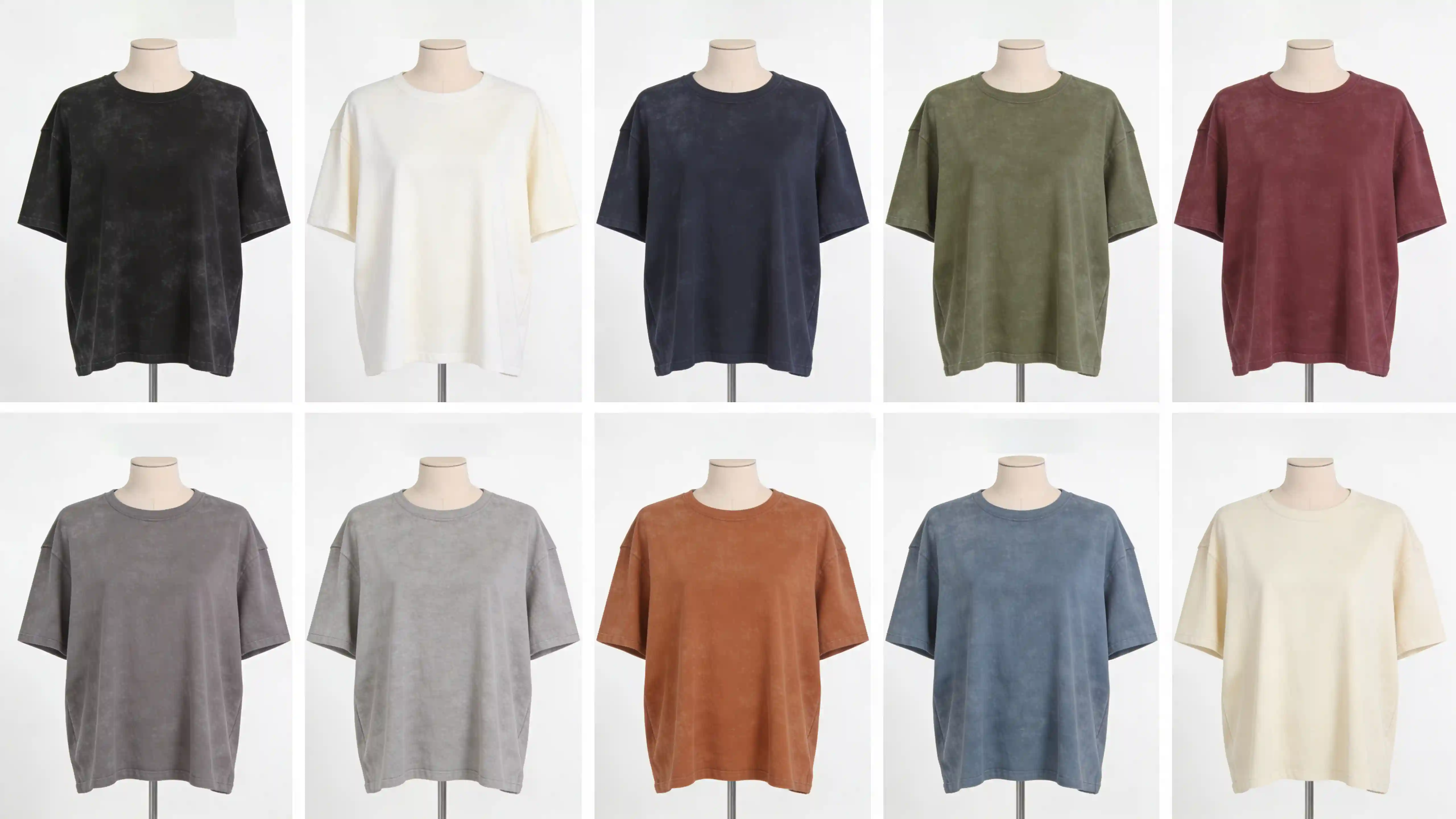 Oversized T-Shirt · 10 Colours