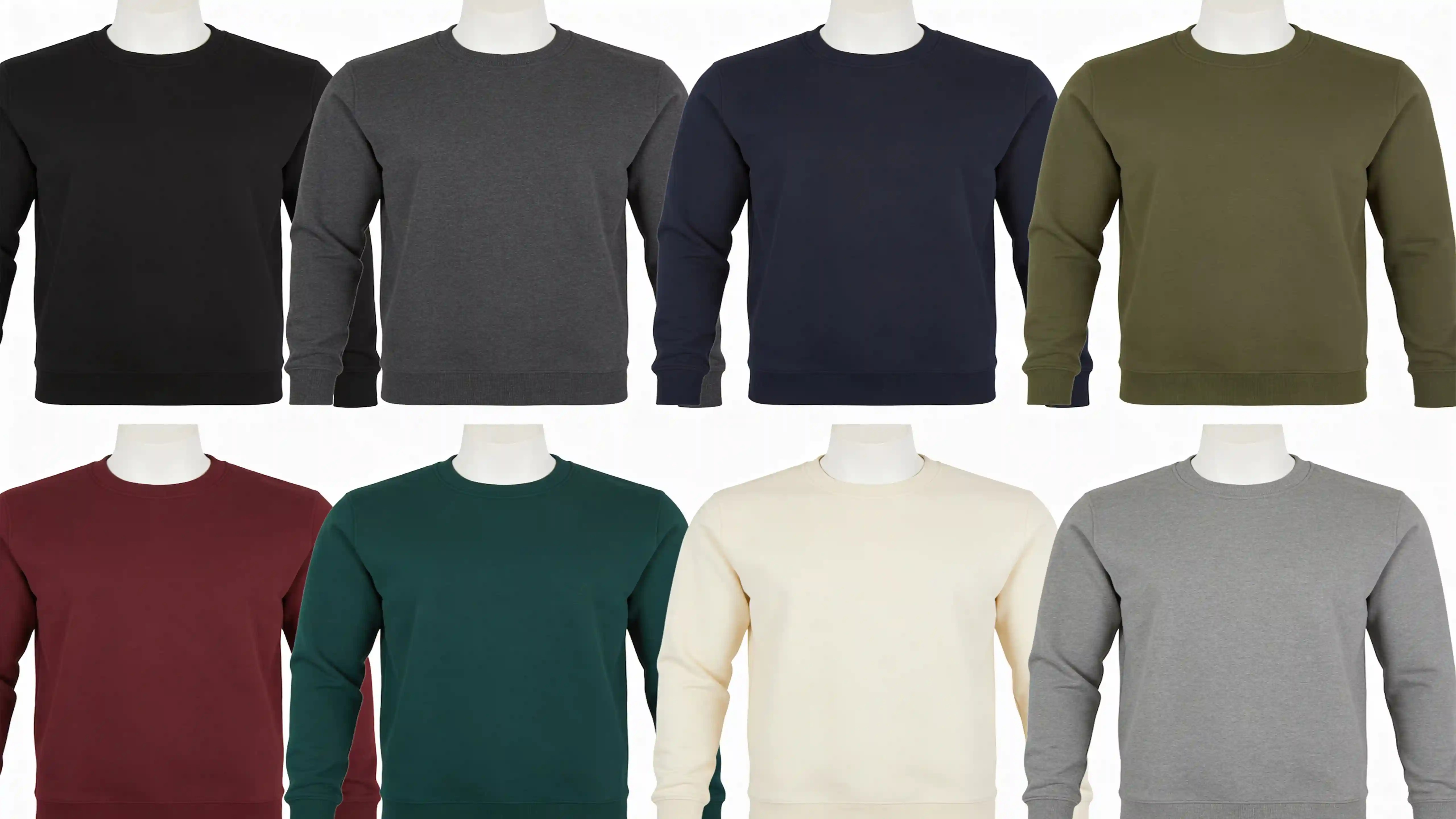 Crewneck Sweatshirt · 8 Colours