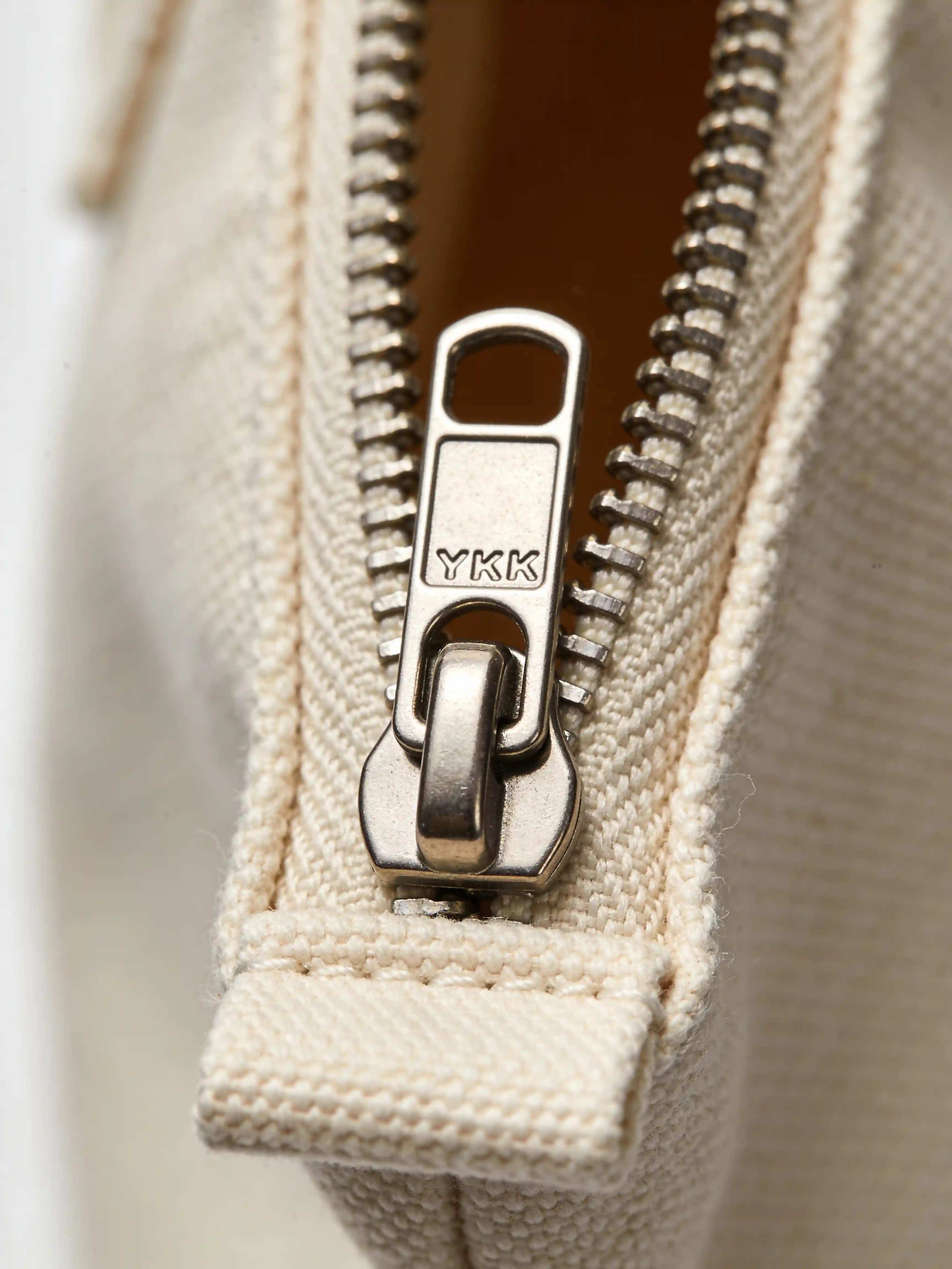 Zippered — YKK Zip Detail