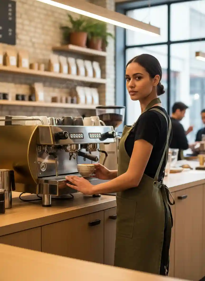 Cross-Back — Barista Model