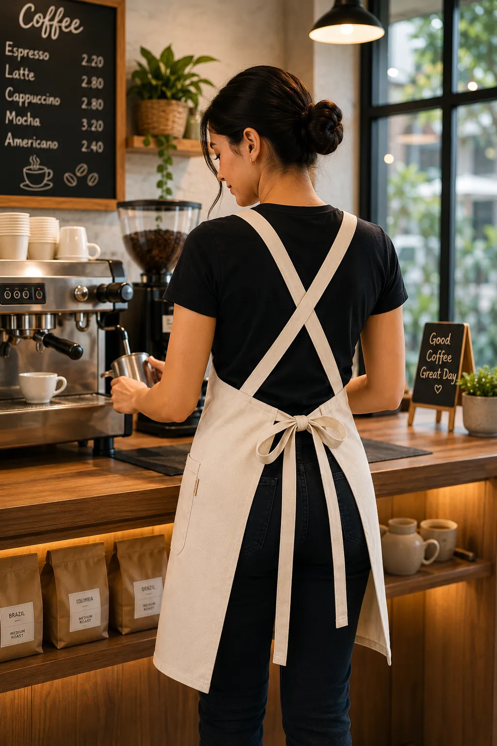 Cross-Back — Barista Model